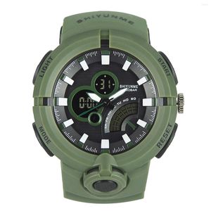 腕時計メーカーは、50mの防水ラミナス多機能デュアルムーブメントメンズ2023