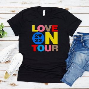 Womens TShirt Love on our Unisex Shirt HS LO Merch for Fans Women Graphic Shirts Camicia streetwear manica corta Casual op ee 230414