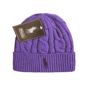 Ralphs tasarımcılar yuvarlak beanie en kaliteli şapka şapka şapka şapka kapağı kış şapka markası örme şapka bahar kafatası kapakları kış unisex kashmir açık şapka p-4