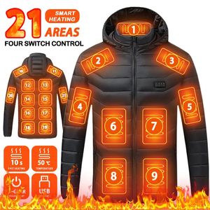 Męskie Parkas 9/19 strefa gorąca kurtka dla kobiet ciepłe czołg USB Usb Hot Jacket Hot Jacket Holing Camping Winter 231115