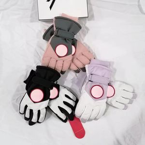 Professionelle Damen-Skihandschuhe, Designer-Handschuhe, Damen, fünf Finger, warme Winterhandschuhe für Damen, Outdoor-Sport-Handschuhe, kalte Handschuhe, Motorrad, winddichte Handschuhe