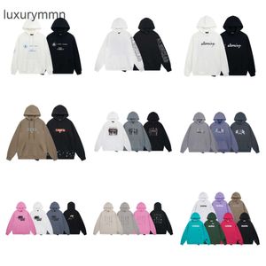 Designer Hoodie Balencigs Moda Hoodies Hoody Mens Suéteres Edição de Alta Qualidade Outono Nova Coleção Coleção Clássica Padrões Unissex Camisola Com Capuz L6H2