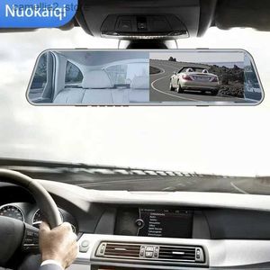 Auto DVRs Auto DVR Dash Kamera 1080P * 480P Spiegel Dashcam Rückansicht Dual Objektiv Full HD Zyklus Aufnahme 5,0 Zoll Auto Elektronik Q231115