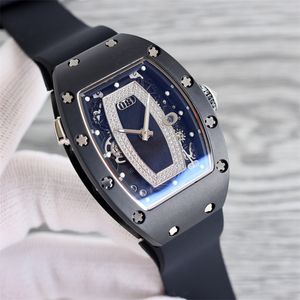 07-1 motre be lukse designer zegarki zegarek 45x31mm automatyczny ruch mechaniczny obudowa ceramiczna Diamond Cruksury luksusowe zegarki dla kobiet zegarki na ręce