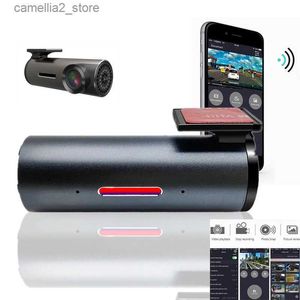 DVR per auto 360 gradi Wifi Car DVR HD 1080P Dash Cam Registratore automatico Video DashCam 24 ore Monitor di parcheggio Scatola nera Telecamera per auto Registratore di guida Q231115