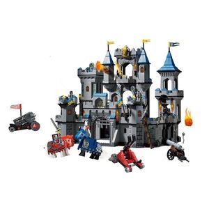 Bloki Oświecenie Build Block War of Glory Elves Castle Knights The Lion Hawk Educational Bricks Toy Boyno Box 231114