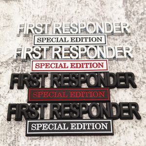 Украшение вечеринки FIRST RESPONDER EDITION Автомобильная наклейка для авто грузовика 3D значок эмблема наклейка автоаксессуары 13x3,3 см оптовая продажа