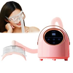 Eye Massager -uppgradering och kall spray ultraljudsatomizer Relieve Dryness Ta bort svarta cirklar ReliefEye Hemanvändningskönhetsenheter 231115