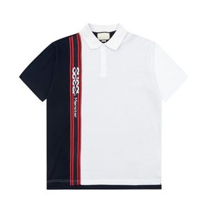 2New Fashion London England Polos Shirts Mens Designers Polo Shirts High Street Embroidery Printing T shirt Men Summer Cotton Casual T-shirtsQ20