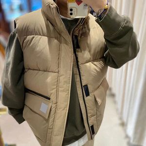 Designer puffer Vest Mens Waistcoat Winter Down Vests unisex Par Bodywarmer Womens Jacket ärmlös utomhus varmt tjockt utkläder kläder carhartts v30i#