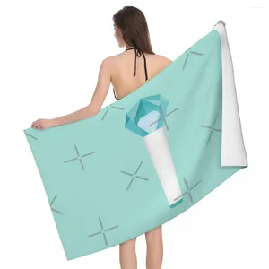 Toalha SHINee Lightstick 80x130cm Banho absorvente de água para presente de feriado de piscina