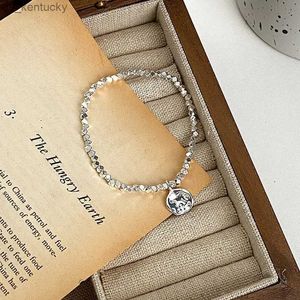 Charmarmband silverfärg geomet armband för kvinnor tjej flytande justerbar smycken födelsedagspresent dropshipping r231115