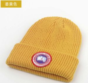 2023 Cross-border foreign trade e-commerce new knitted cand goose hat Europe and the United States hooded winter warm wool hats wholesale spot.