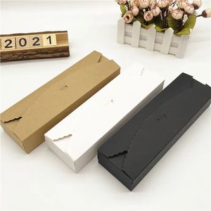 Pudełka biżuterii 30pc/partia pudełka prezentowe Kraft DIY ręcznie robione papierowe cukierki