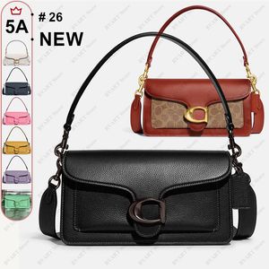 5A Tabbyy 26 2023 New Genuine Leather Women's Shoulder Messenger Bag Fashion Designer Bag Underarm Bag Organ Pleated Design Classic All-Match