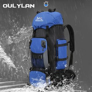 Outdoor Bags Large Capacity Backpacks 90L Waterproof Hiking Backpack Women Men Travel Luggage Bag 231114