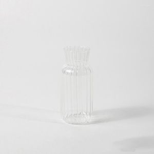 Vaser blomma vas för heminredning modern bordsskiva terrarium glas containrar blommor nordiska