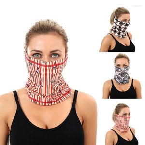 Schals Digital Neck Gaiter Tube Nationalflagge Schal Weiches atmungsaktives Bandana Elastisches Stirnband Winddicht Damen HerrenSchals Rona22