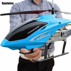 ElectricRC Aircraft 35CH Large RC Helicopter Remote Control Drone Hållbar laddningsmodell UAV Outdoor Helicoptero Gift Toys for Kids 231114