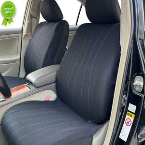 New Upgrade Seat Cover Car Fit for Most Car SUV Van Universal Size Polyester with Fabric Line Back Storage Bag Cover Car Seat