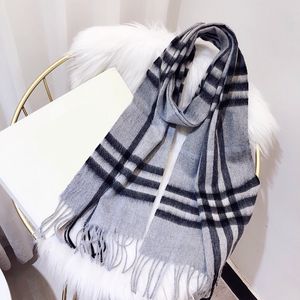 Designer Scarf Designers Warm Good Cashmere Scarf Brand Cashmere Winter Men and Women Long Scarf Fashion Classic Large Plaid Cape Make Designer Scarf For Women