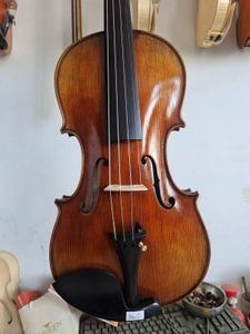 4/4 Violin Stainer Model Solid Famed Maple Back Spruce Top Hand Made K1