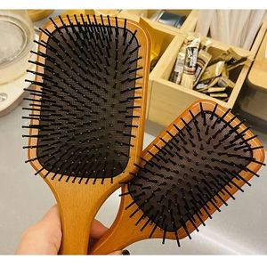 Hair Brushes Wooden Airbag Massage Comb Scalp Care Female Curly Household Highgrade Antistatic Loss Large Board Makeup 231115