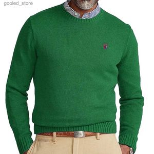 Männer Pullover 2022 Neue Hohe Qualität Stricken ew Design Frühling Herbst 100% Baumwolle Pullover Pullover Männlich Casual Einfarbig Jumper pull Homme 8507 Q231115