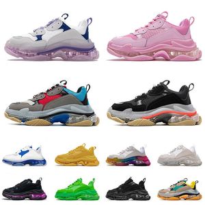 Top Luxurys Quality Designers Shoes Triple s Crystal Thicks Bot Trainers Vintage Paris Track Casual Dad Women Mens Shoe Outdoor Tennis Runner Sneakers