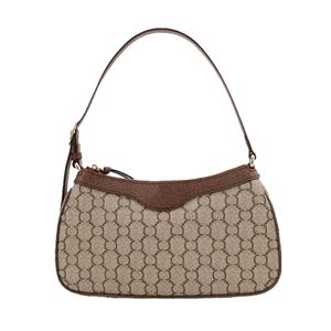 Ophidia bolsa de mão feminina, bolsa de mão com lua crescente, bolsa de ombro superior, bolsa de designer de luxo, carteira 001a