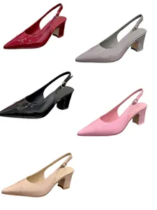 10A Oryginalne wysokiej jakości gorące sandały dla kobiet wysokie obcasy płaskie buty luksusowe marka moda letnie kapcie Sandały Rozmiar 35-41 88
