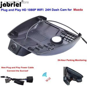 Car DVRS HD 1080P CAR DVR DASH CAMデュアルカメラ24HマツダCX5 CX4 CX5 CX5 kf CX 4 2018 2019 2020 2020 2021 2022 2023ビデオレコーダーダッシュカムQ2311115