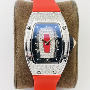 007-1 Motre be luxe designer watch 45X31mm automatic mechanical movement steel Diamond crusher Luxury Watch women watches wristwatches Relojes