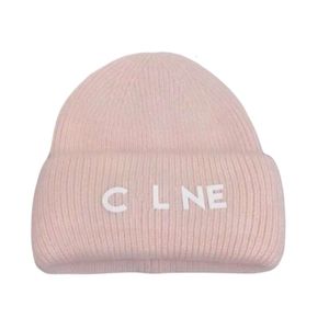 Celnst Designer Luxury Knitted Hat Women's Classic Beanie Cap Warm Fashion Trend Casual Pullover Hat Wool Pullover Caps