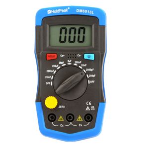 DM6013L Handheld Digital Capacitance Meter Capacitor Electronic Capacitance Tester Diagnostic-tool Capacitance Meters