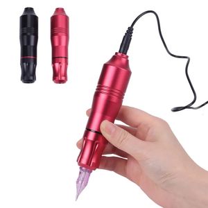 Tatueringsmaskin Strong Tattoo Gun Makeup Permanent Machine Tattoo Rotary Pen Style Machine For Tattoo Accessorie Black Red 231115