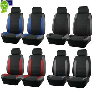 New AUTOPLUS Universal Seat Covers Mesh Switch Fabric Polyester Stitching Seat Protector Airbag Compatible Fit for Car Suv Truck Van