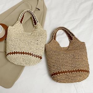 Evening Bags Ladies Beach Handbag Handmade Summer Hand-woven Casual Simple Fashion Portable Elegant Paper Rope For Holiday Party