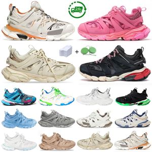 Track 3 3.0 Homens Mulheres Correndo Tênis Triple S Designer Plataforma Sneaker Preto Branco Verde Rosa Transparente Nitrogênio Cristal Outsole Mens Treinadores Esportes Sapatilhas 36-45