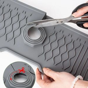 Torneiras de cozinha Silicone Pia Splash Guard Macio 24 polegadas Atrás da Torneira Mat Anti Slip Gotejamento Bandeja de Água Home Gadgets