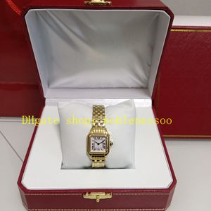 4 Color Women With Box Papers Watches Real Picture Ladies 22mm W2PN0006 Small size 18K Yellow Gold Silver Roman Dial WGPN0006 Women's Bracelet Everose Ladys Watch