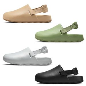 7a Top Quality Sandálias Boston Clog Mule Half Chinelos Mulheres e Homens Verão Sandália Ao Ar Livre Sliders NK Calma Sapato Casual Preto Branco Slide Beach Hotel Sandale Interior