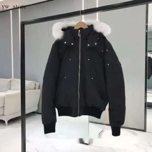 Mooses Knuckles Giacca da uomo in vera pelliccia di alta qualità invernale da uomo bomber balistico Parka cappotto caldo outwear antivento corto Mooseknuckle 8 WTQN 98