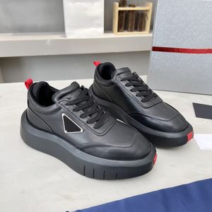 Designers Shoe Men Women Platform Runner Sneaker Skate Casual Shoes Chunky Tennis Black Leather Trainer 36-45