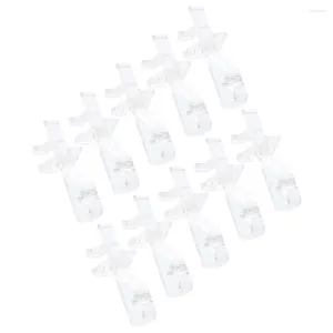 Curtain 10 Pcs Sheer Curtains Blinds Replacement Parts Valance Clips Window Vertical Plastic Retainer