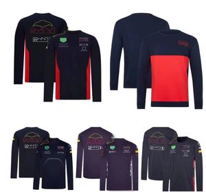 T-shirt manica lunga squadra F1 Racing Jersey primavera/primavera personalizzata