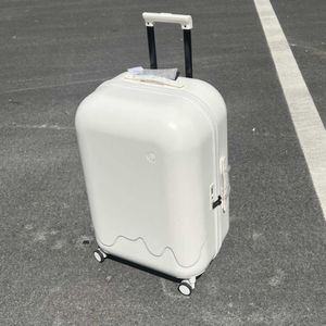 8027 New Bubble Luggage USB Charging Cup Holder Boarding Rod High Appearance Student Travel Case Password Box