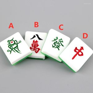 Charms Kawaii Cabochons Chińskie mahjong obraz kolorowy gliniany łuk ornament akcesoria telefonu DIY 10pcs 21 27 mm