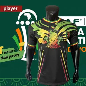 2023 Ma Lii Eagle Head Verde Preto Branco Camisas de Futebol África Home Away Player Versão Curta Camisa Masculina 23/24