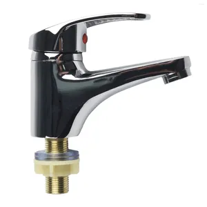 Bathroom Sink Faucets Mixer Basin Faucet Water Tap Zinc Alloy Accessories Cold Drip Free Fitting Long-lasting Part